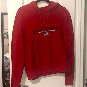 Vintage polo sport hoodie